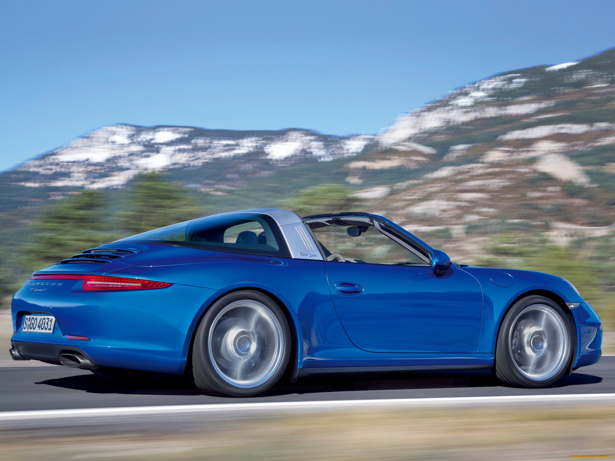 , porsche, 911, targa-4
